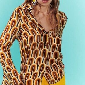 Zara Women's Multicolor Blouse